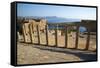 Lindos Acropolis, Lindos, Rhodes, Dodecanese, Greek Islands, Greece, Europe-Tuul-Framed Stretched Canvas