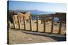 Lindos Acropolis, Lindos, Rhodes, Dodecanese, Greek Islands, Greece, Europe-Tuul-Stretched Canvas