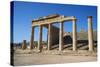 Lindos Acropolis, Lindos, Rhodes, Dodecanese, Greek Islands, Greece, Europe-Tuul-Stretched Canvas
