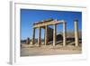 Lindos Acropolis, Lindos, Rhodes, Dodecanese, Greek Islands, Greece, Europe-Tuul-Framed Photographic Print