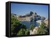 Lindos Acropolis on the Island of Rhodes, Dodecanese, Greek Islands, Greece-Teegan Tom-Framed Stretched Canvas