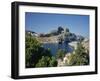 Lindos Acropolis on the Island of Rhodes, Dodecanese, Greek Islands, Greece-Teegan Tom-Framed Photographic Print