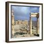 Lindos Acropolis on the Isle of Rhodes, 4th Century Bc-CM Dixon-Framed Photographic Print