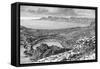 Lindos Bay, Rhodes, Greece, C1890-null-Framed Stretched Canvas