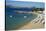 Lindos Beach, Lindos, Rhodes, Dodecanese, Greek Islands, Greece, Europe-Tuul-Stretched Canvas