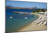 Lindos Beach, Lindos, Rhodes, Dodecanese, Greek Islands, Greece, Europe-Tuul-Mounted Photographic Print