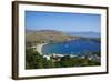 Lindos Beach, Lindos, Rhodes, Dodecanese, Greek Islands, Greece, Europe-Tuul-Framed Photographic Print