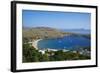 Lindos Beach, Lindos, Rhodes, Dodecanese, Greek Islands, Greece, Europe-Tuul-Framed Photographic Print