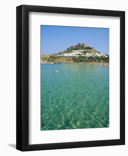 Lindos, Rhodes, Greece-Fraser Hall-Framed Premium Photographic Print