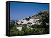 Lindos, Rhodes, Greek Islands, Greece-Nelly Boyd-Framed Stretched Canvas