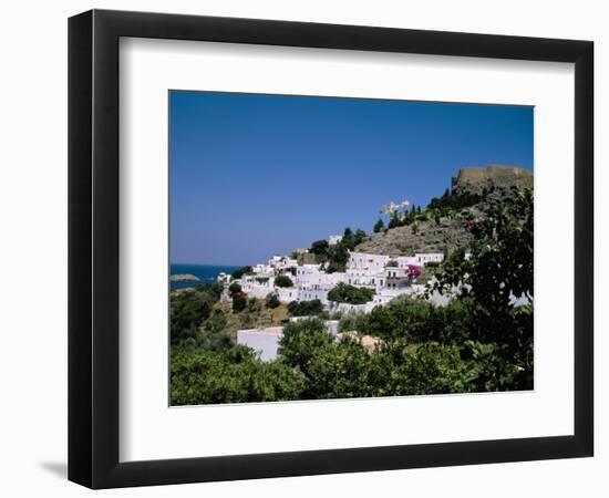 Lindos, Rhodes, Greek Islands, Greece-Nelly Boyd-Framed Photographic Print