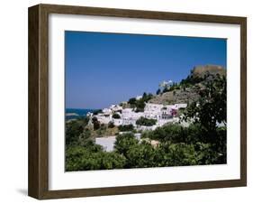 Lindos, Rhodes, Greek Islands, Greece-Nelly Boyd-Framed Photographic Print