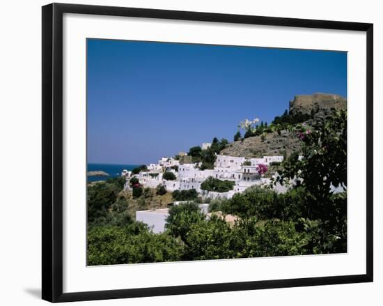 Lindos, Rhodes, Greek Islands, Greece-Nelly Boyd-Framed Photographic Print