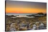 Lindos Sunrise-Terry Mathews-Stretched Canvas