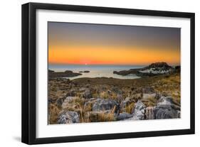 Lindos Sunrise-Terry Mathews-Framed Photographic Print