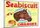 Lindsay, California, Seabiscuit Brand Citrus Label-null-Mounted Poster