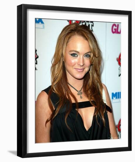 Lindsay Lohan-null-Framed Photo