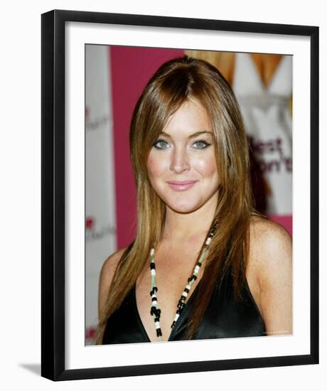 Lindsay Lohan-null-Framed Photo