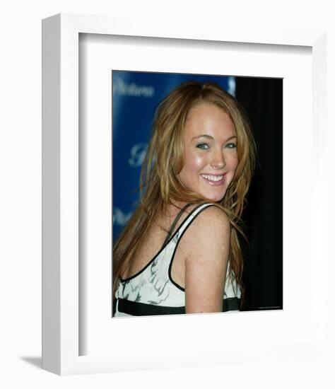 Lindsay Lohan-null-Framed Photo