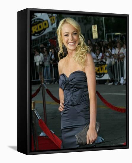 Lindsay Lohan-null-Framed Stretched Canvas