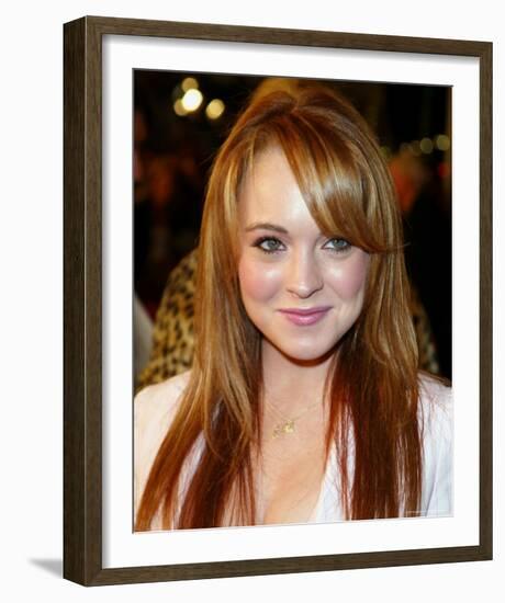 Lindsay Lohan-null-Framed Photo