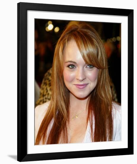 Lindsay Lohan-null-Framed Photo