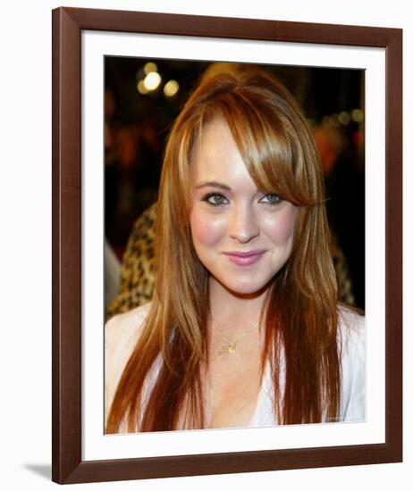 Lindsay Lohan-null-Framed Photo