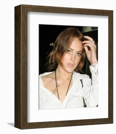 Lindsay Lohan-null-Framed Photo