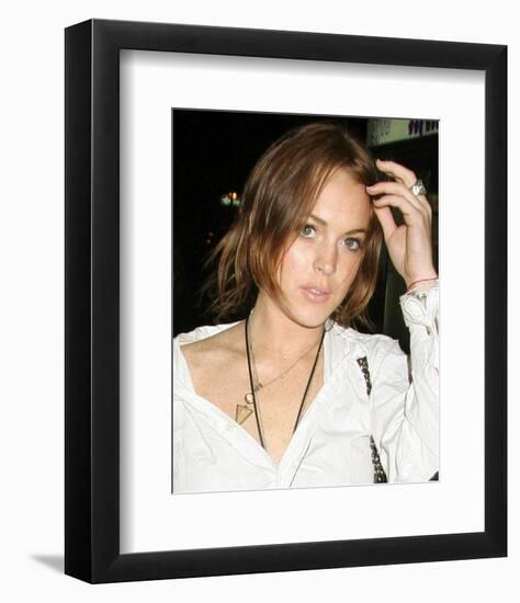 Lindsay Lohan-null-Framed Photo