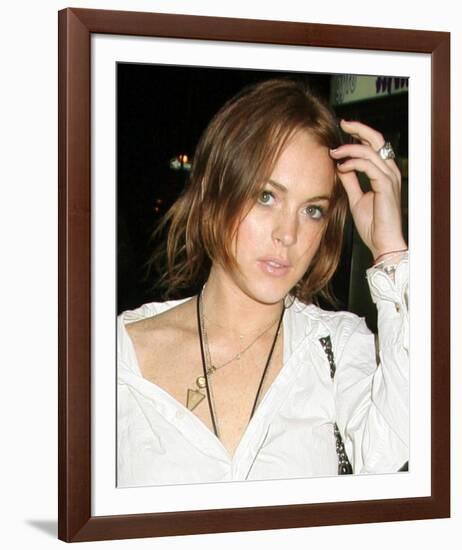 Lindsay Lohan-null-Framed Photo