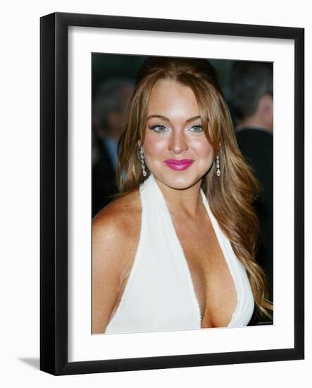 Lindsay Lohan-null-Framed Photo