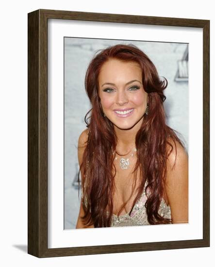 Lindsay Lohan-null-Framed Photo