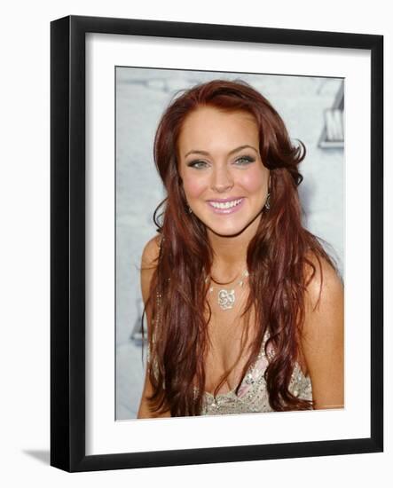 Lindsay Lohan-null-Framed Photo