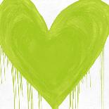 Big Hearted Chartreuse Green-Lindsay Rodgers-Framed Stretched Canvas