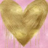 Big Hearted Gold and White-Lindsay Rodgers-Art Print