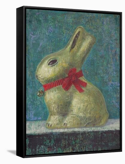 Lindt Bunny-Ruth Addinall-Framed Stretched Canvas