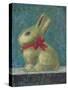 Lindt Bunny-Ruth Addinall-Stretched Canvas