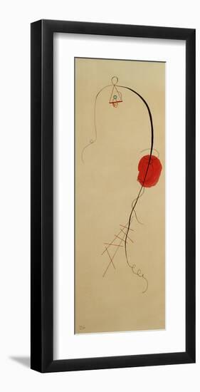 Line, 1934-Wassily Kandinsky-Framed Giclee Print