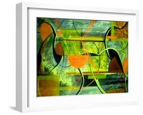 Line Dancing II-Ruth Palmer-Framed Art Print