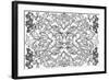 Line Drawing-Art House Design-Framed Giclee Print