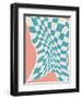 Line Drying Fabric in the Wind-Little Dean-Framed Photographic Print