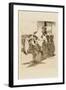 Line in Front of the Butcher Shop, 1870-Edouard Manet-Framed Giclee Print