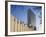 Line of Flags Outside the United Nations Building, Manhattan, New York City, USA-Nigel Francis-Framed Photographic Print