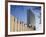 Line of Flags Outside the United Nations Building, Manhattan, New York City, USA-Nigel Francis-Framed Photographic Print