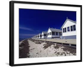 Line of Ocean Front Cottages, Cape Cod-Gary D^ Ercole-Framed Photographic Print