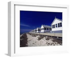 Line of Ocean Front Cottages, Cape Cod-Gary D^ Ercole-Framed Photographic Print
