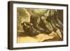 Line of Old Boots, 1886-Vincent van Gogh-Framed Premium Giclee Print