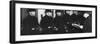 Line of Policemen at Rollcall-null-Framed Photographic Print