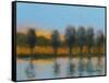 Line of Reflections-Thomas Stotts-Framed Stretched Canvas