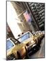 Line of Taxi Cabs in New York City, New York, USA-Bill Bachmann-Mounted Photographic Print